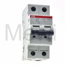 Automatische zekering ABB Vynckier 2P 6A 3kA C-curve