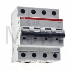 Automatische zekering ABB Vynckier 3P+N 63A 3kA C-curve